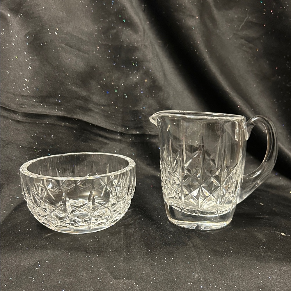 ⭐️⭐️Waterford Lismore Vintage Sugar and Creamer Set (LC) *A*